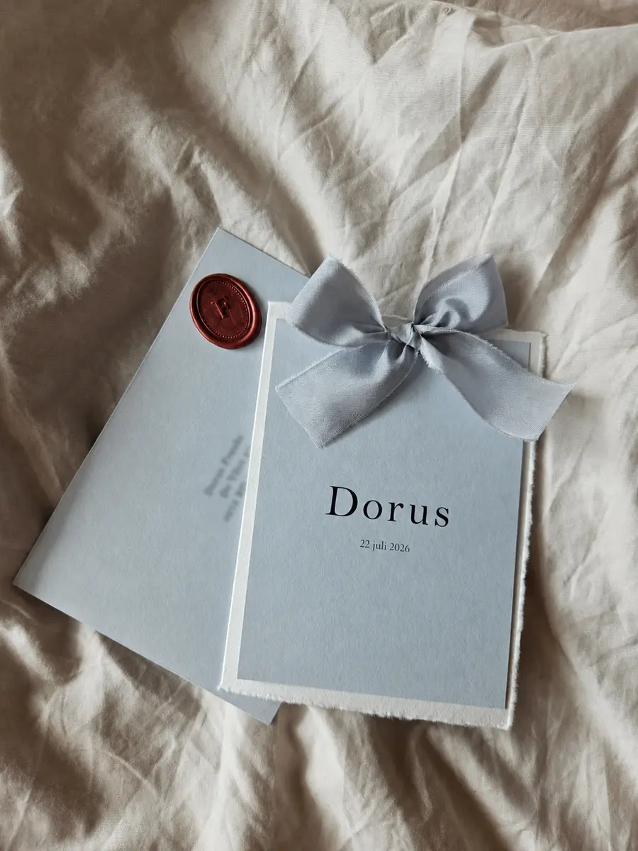 Geboortekaartje Dorus