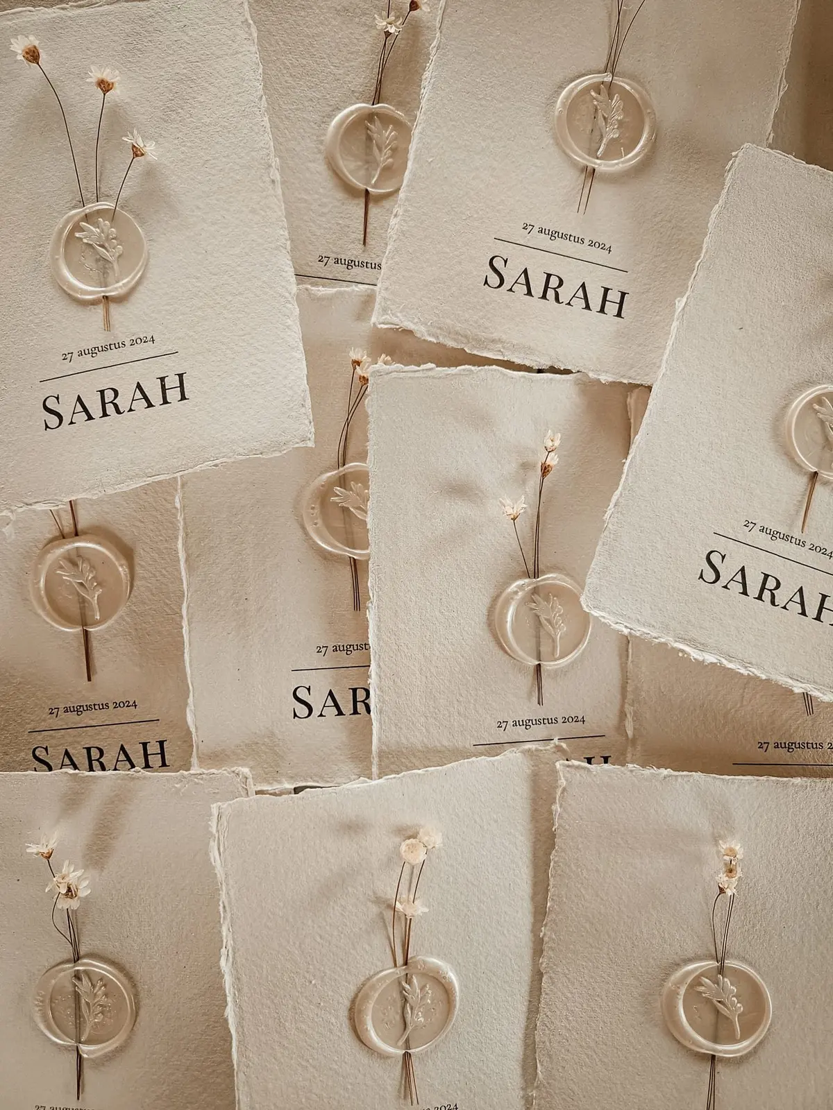 Geboortekaartje Sarah