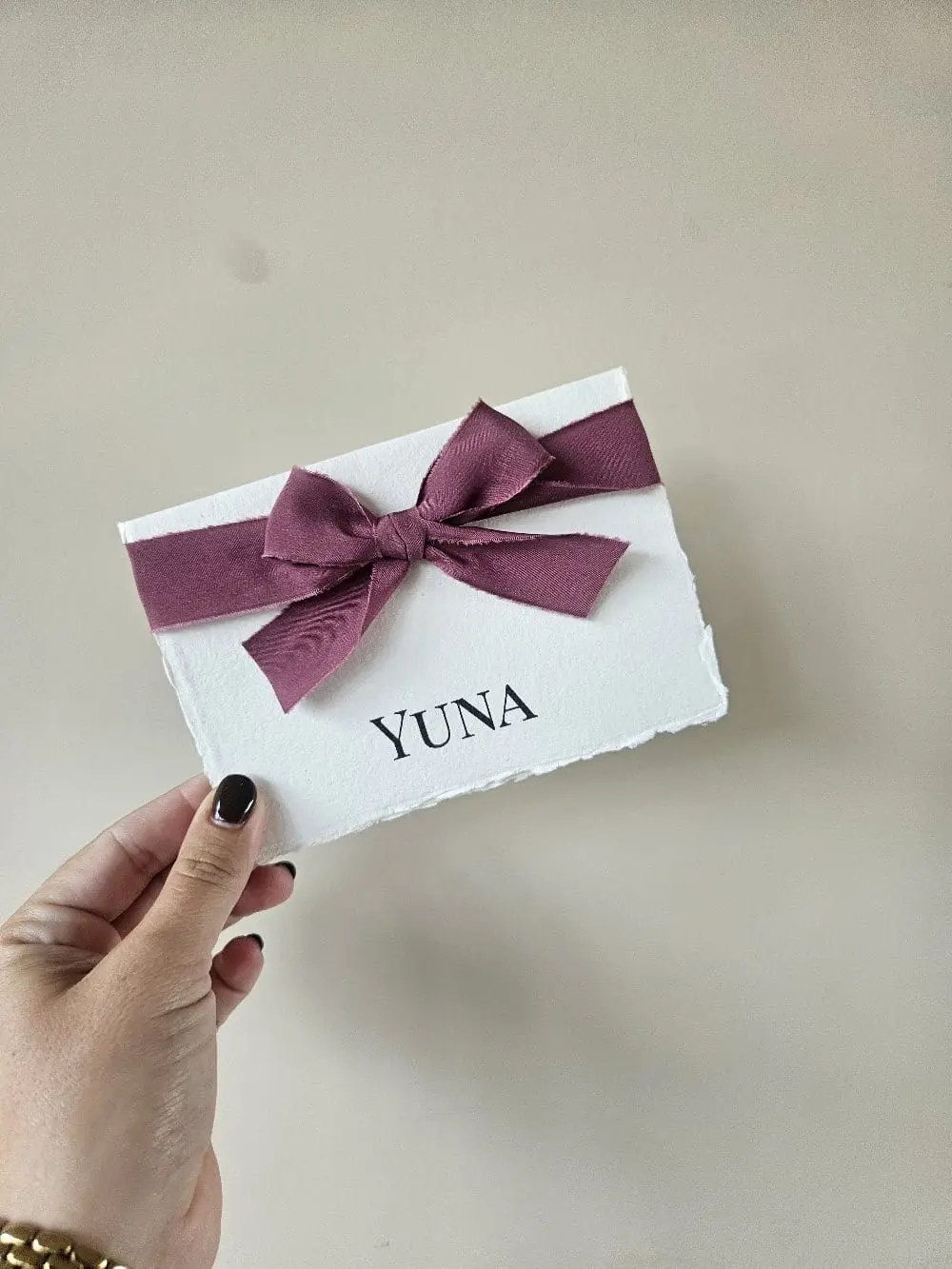 Geboortekaartje Yuna